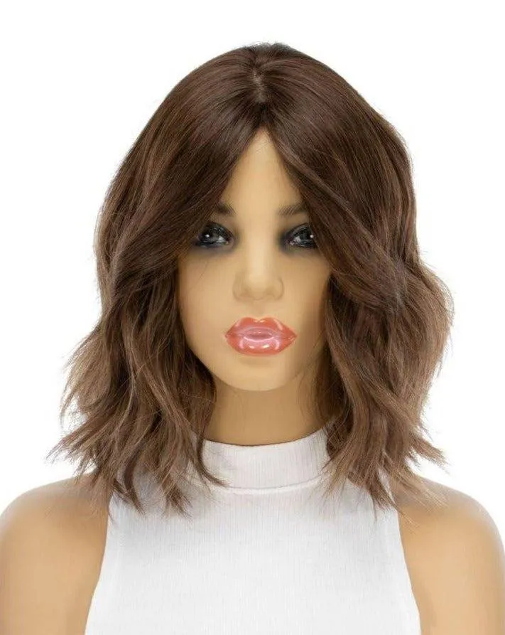 13" Victoria Silk Top Wig Medium Brown Babylight