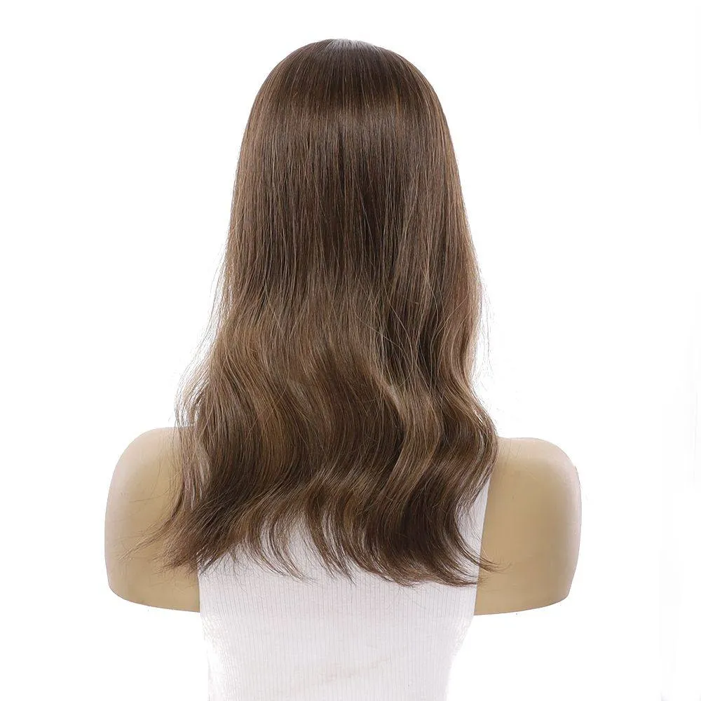 18" Emerald Silk Top Topper Medium Brown Babylight