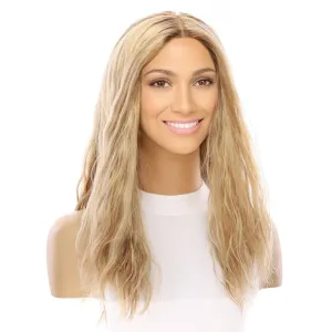 22" Reese Silk Top Wig Ash Blonde Wavy