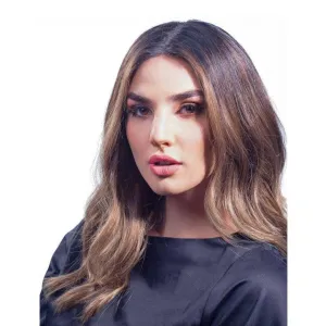 22" Reese Silk Top Wig Light Brown Babylight w/ Full Rooting