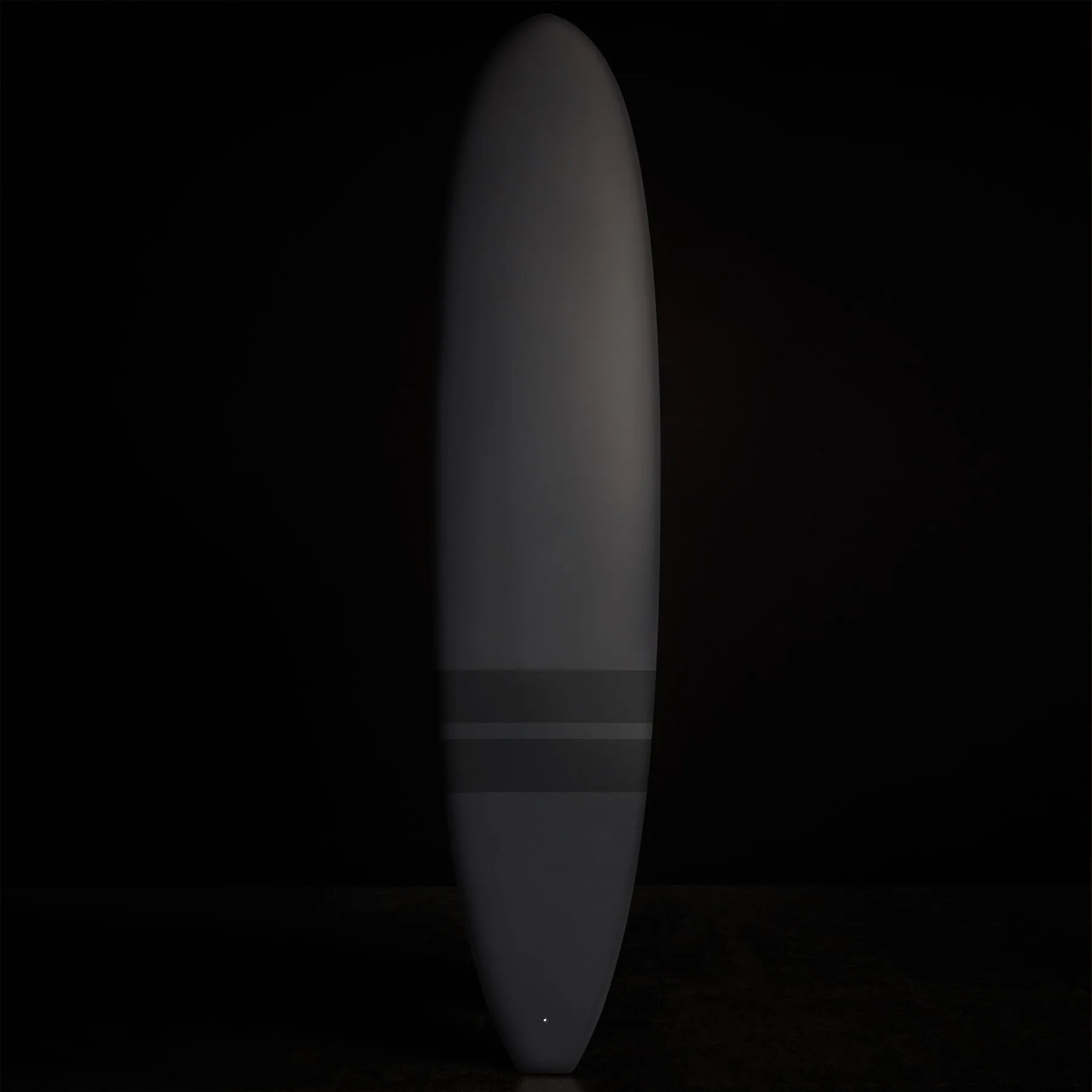 Classic Longboard  8'6 - Matte Black & Black Stripe