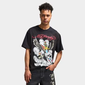 Ed Hardy Vintage '77 Eagle Graphic T-Shirt / Black