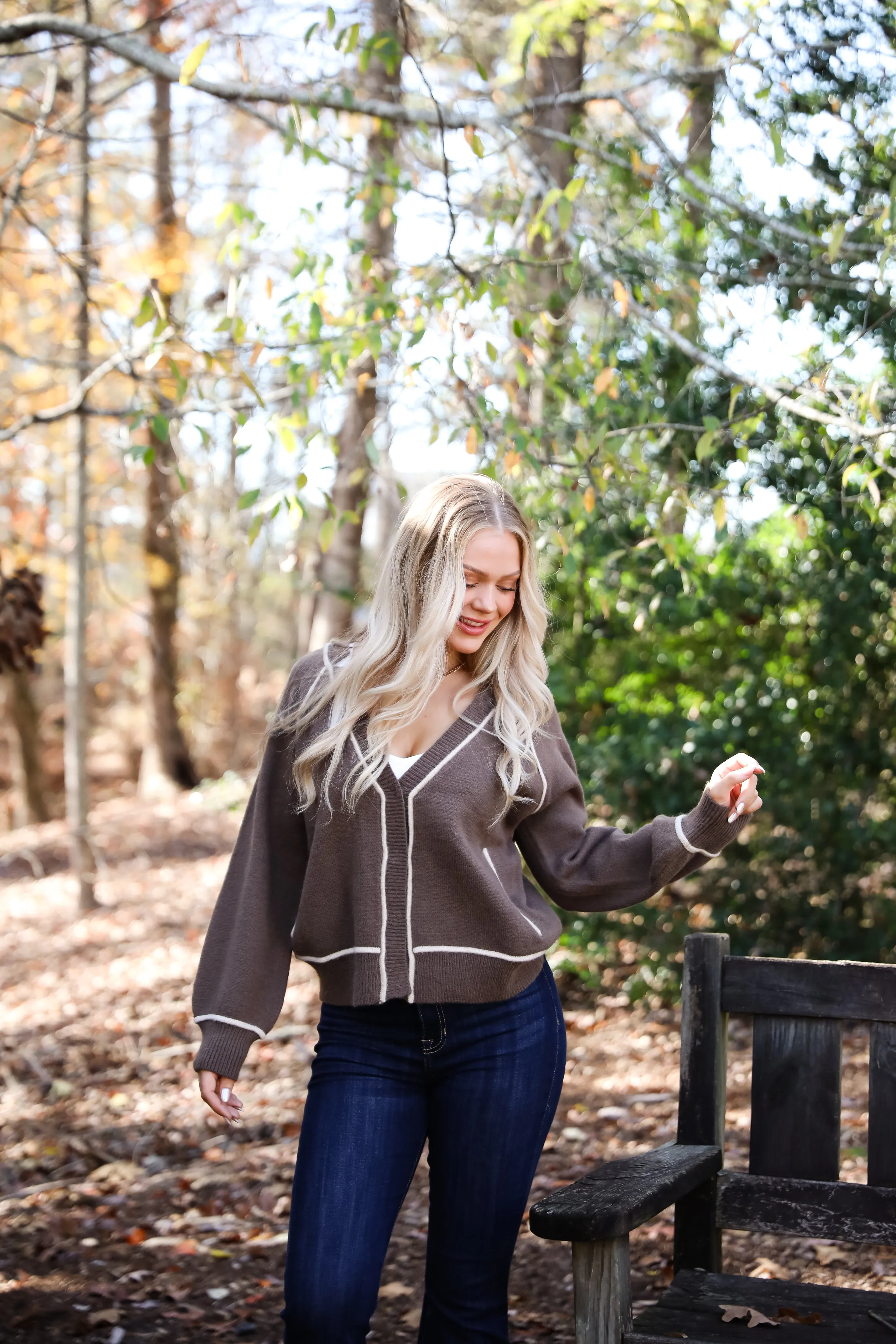 FINAL SALE - Cuddle Up Close Mocha Sweater Cardigan