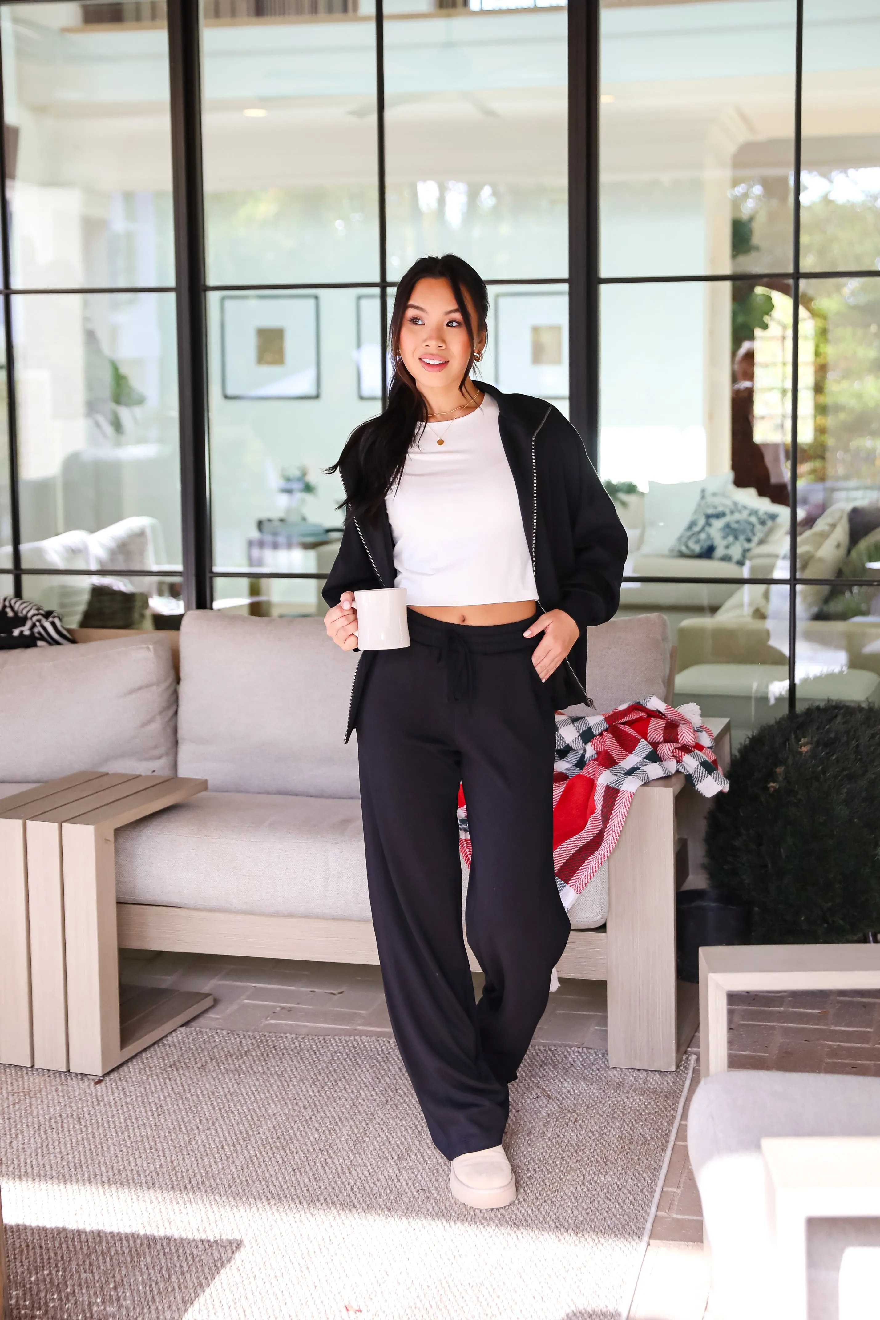 FINAL SALE - Essential Comfort Zip-Up Jacket - DOORBUSTER