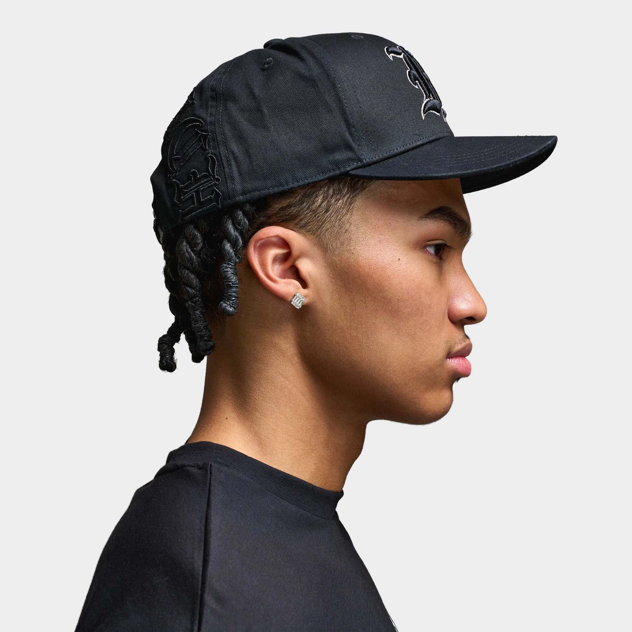 Hoodrich Helix 5 Panel Snapback / Black