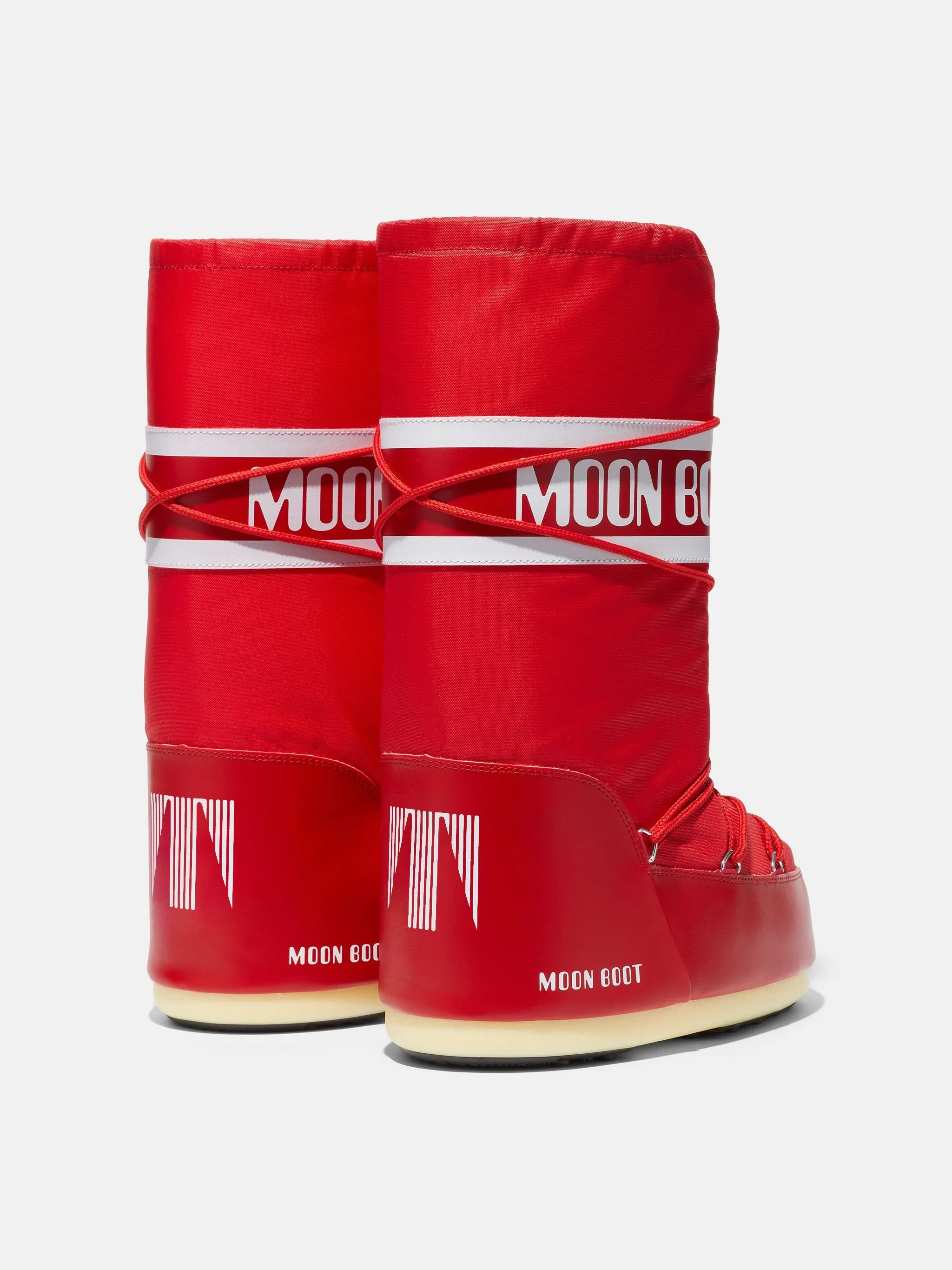 Icon Red Nylon Boots