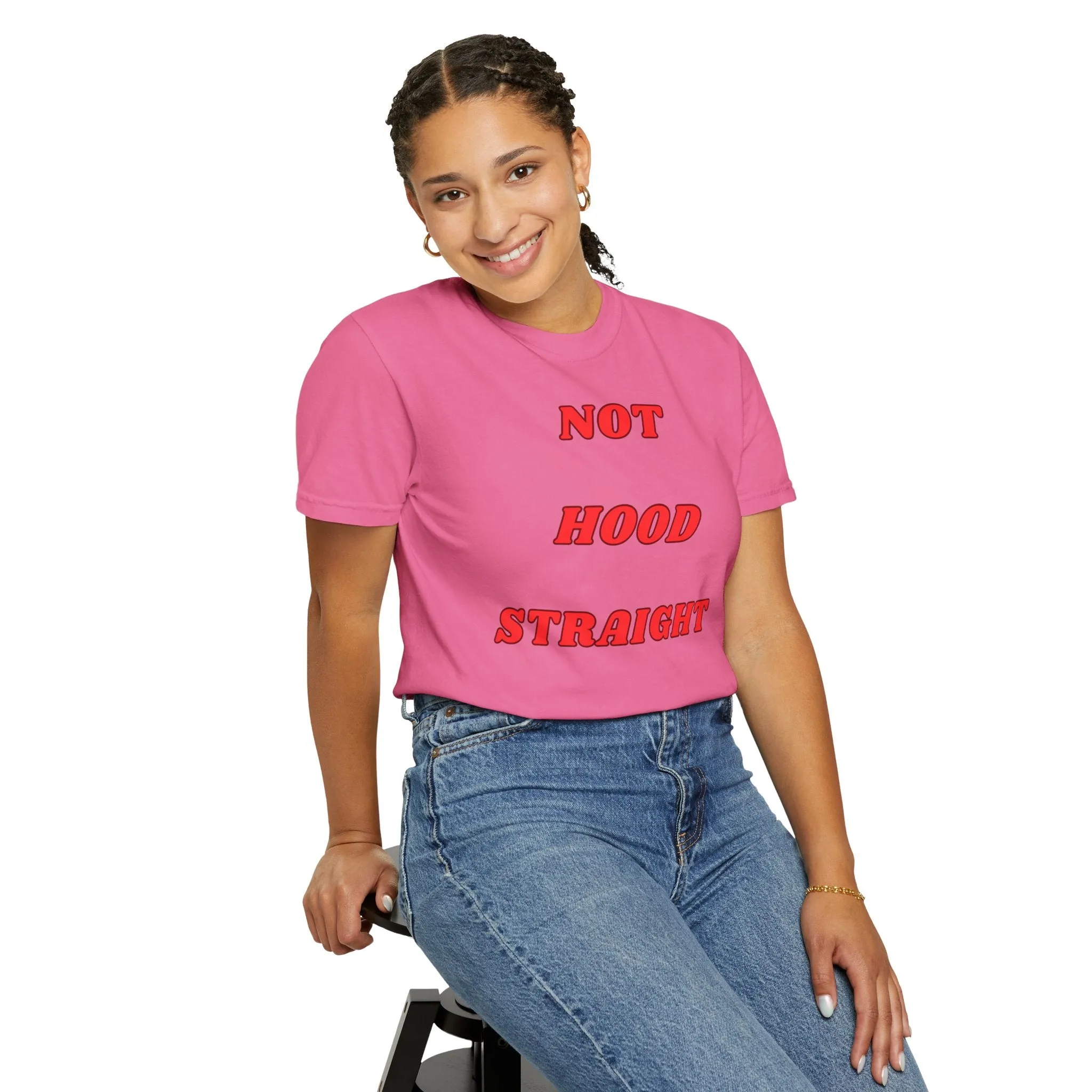 KPD Ministry Not Hood Straight Holy Garment-Dyed T-shirt