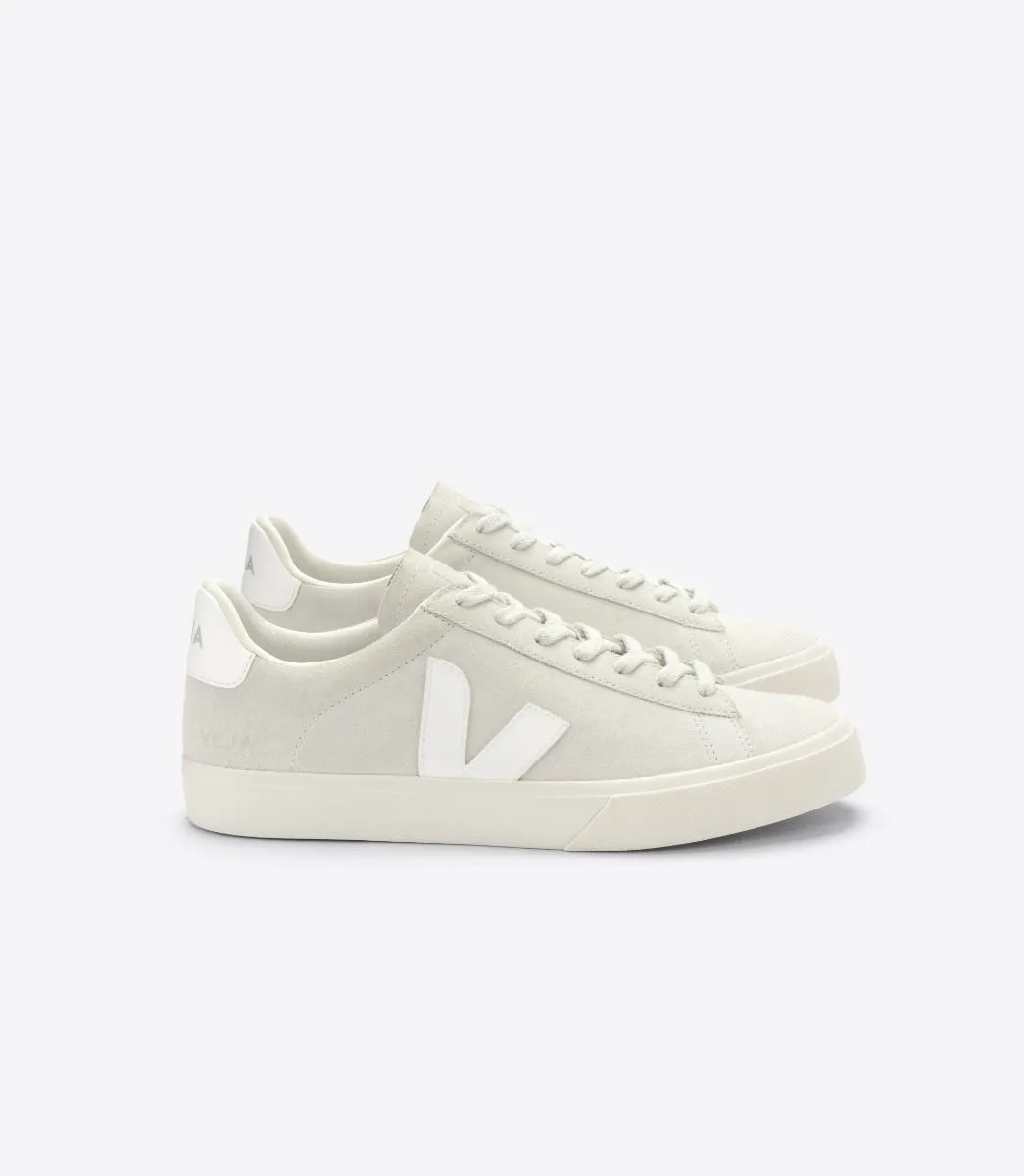 Men's Campo Suede Natural White