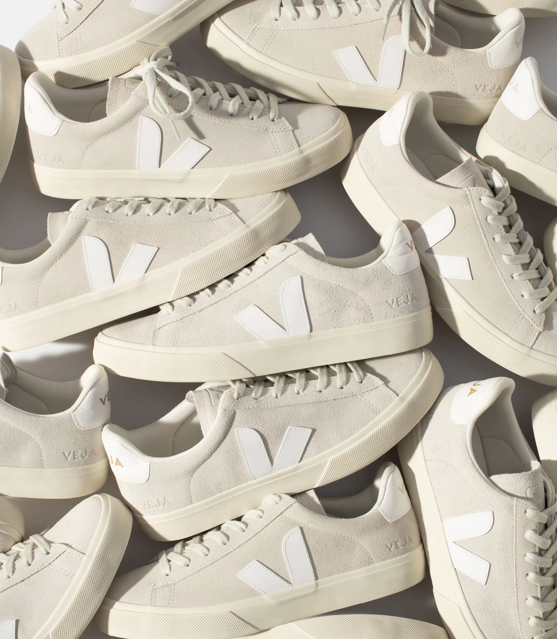 Men's Campo Suede Natural White