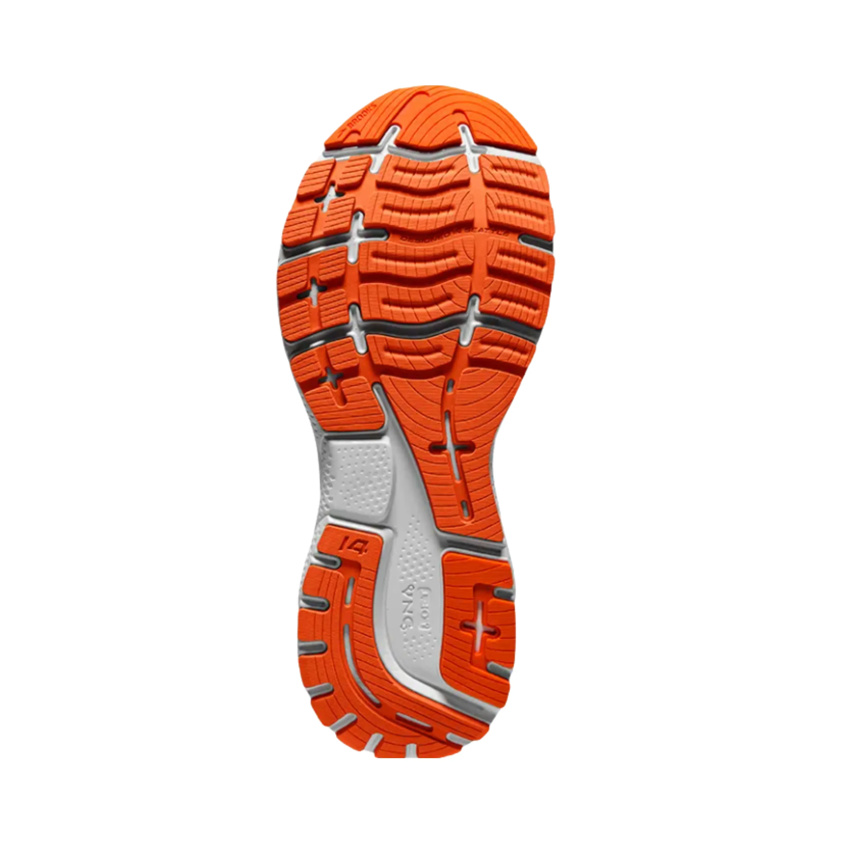 Men’s Ghost 14 – Titan/Teal/Flame (D Width)