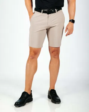 Men's Light Brown Golf Shorts