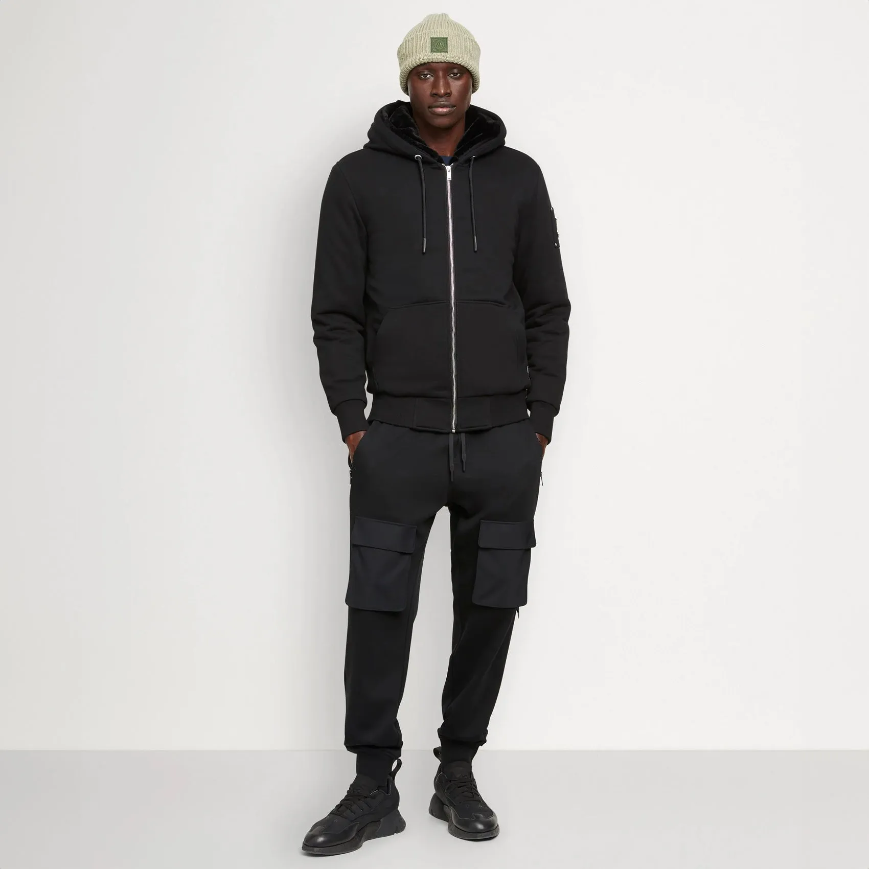 Men's Moose Knuckles Classic Bunny Black