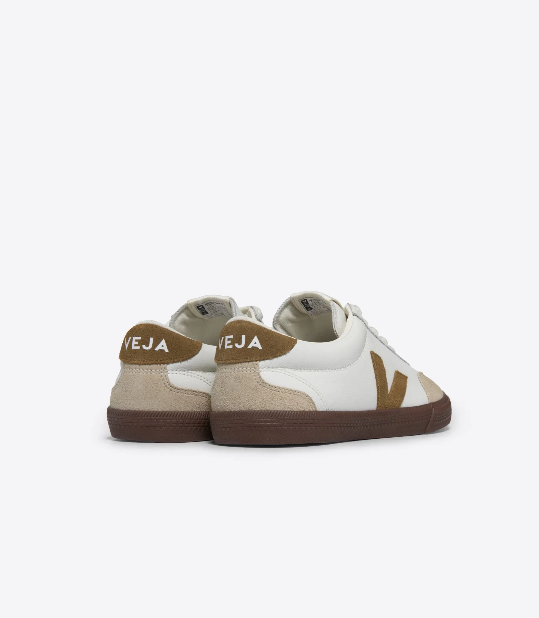 Men's VOLLEY LEATHER WHITE TENT BARK