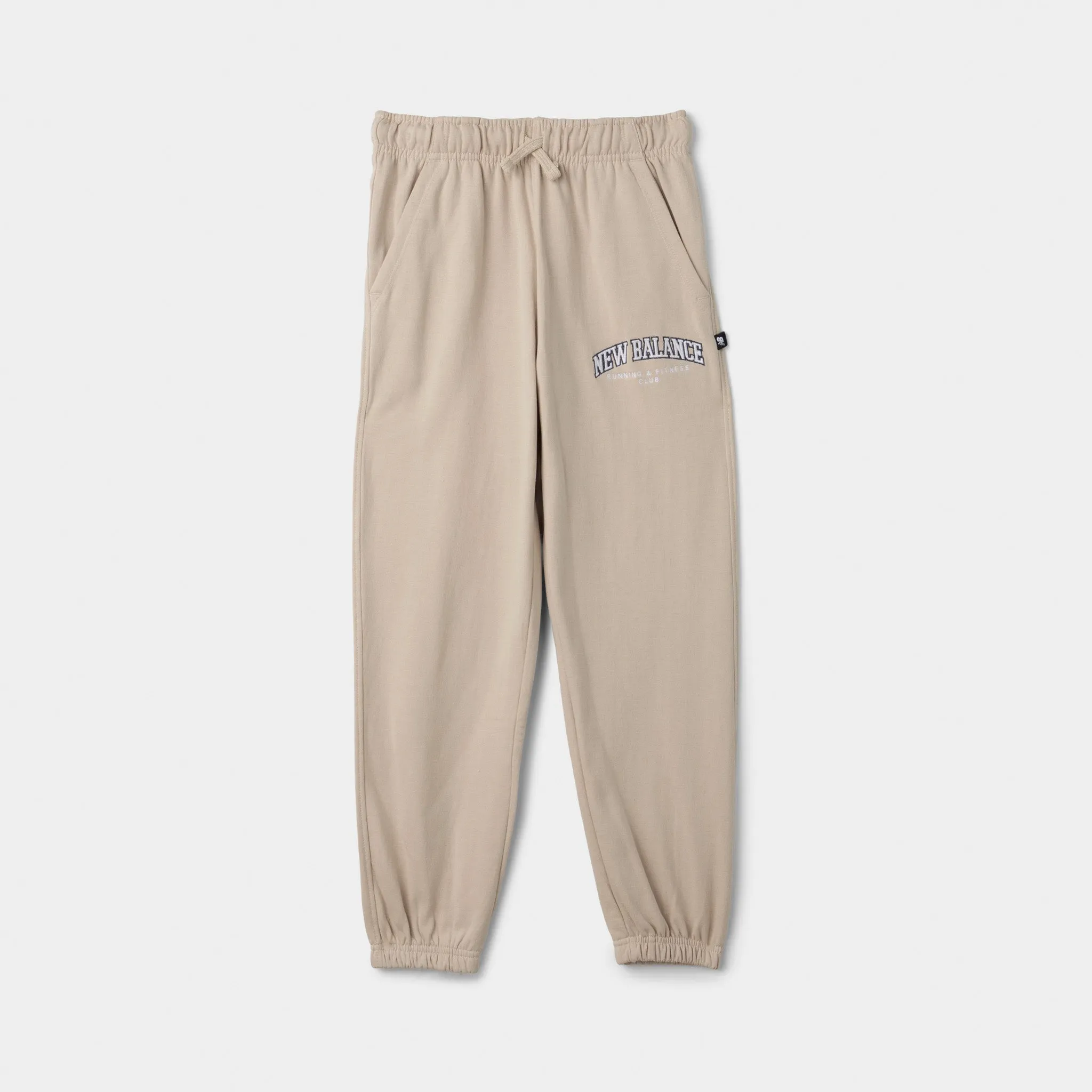New Balance Junior Girls' Loose Fit Joggers / Stoneware