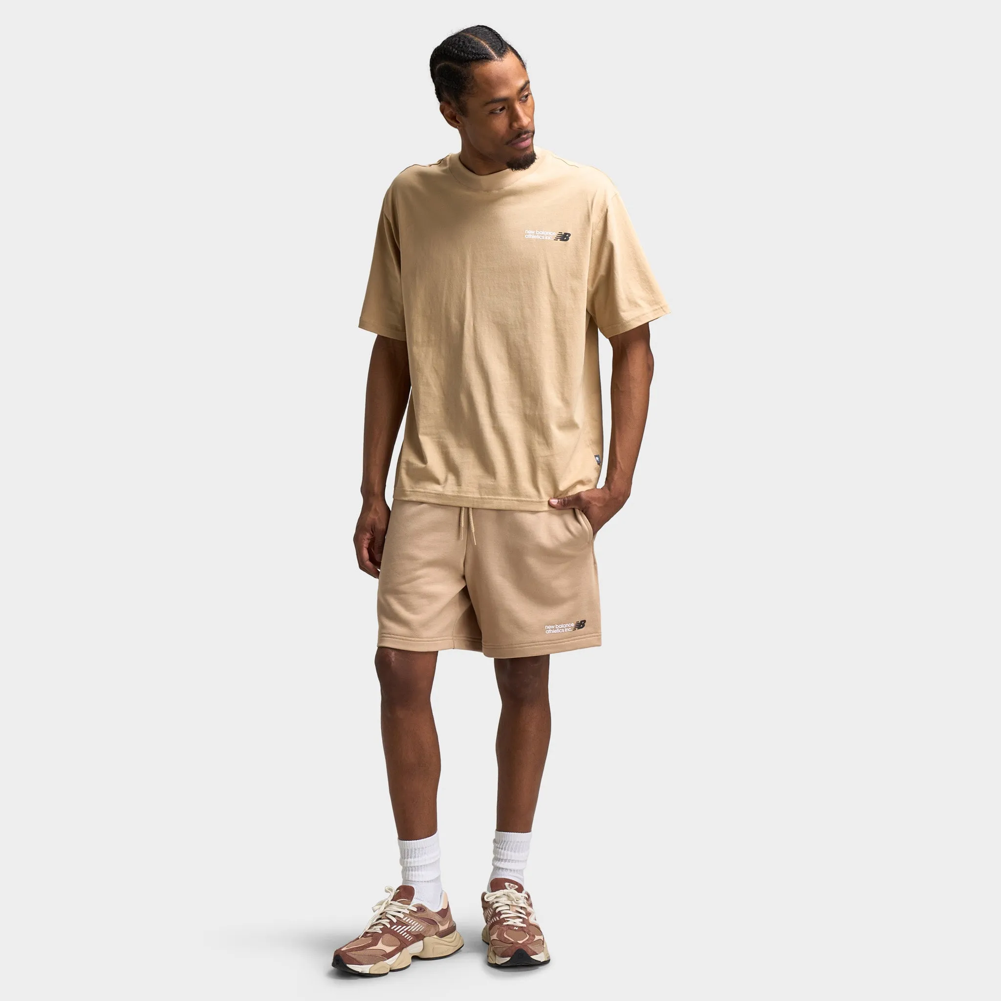 New Balance Tone Fleece Shorts / Incense