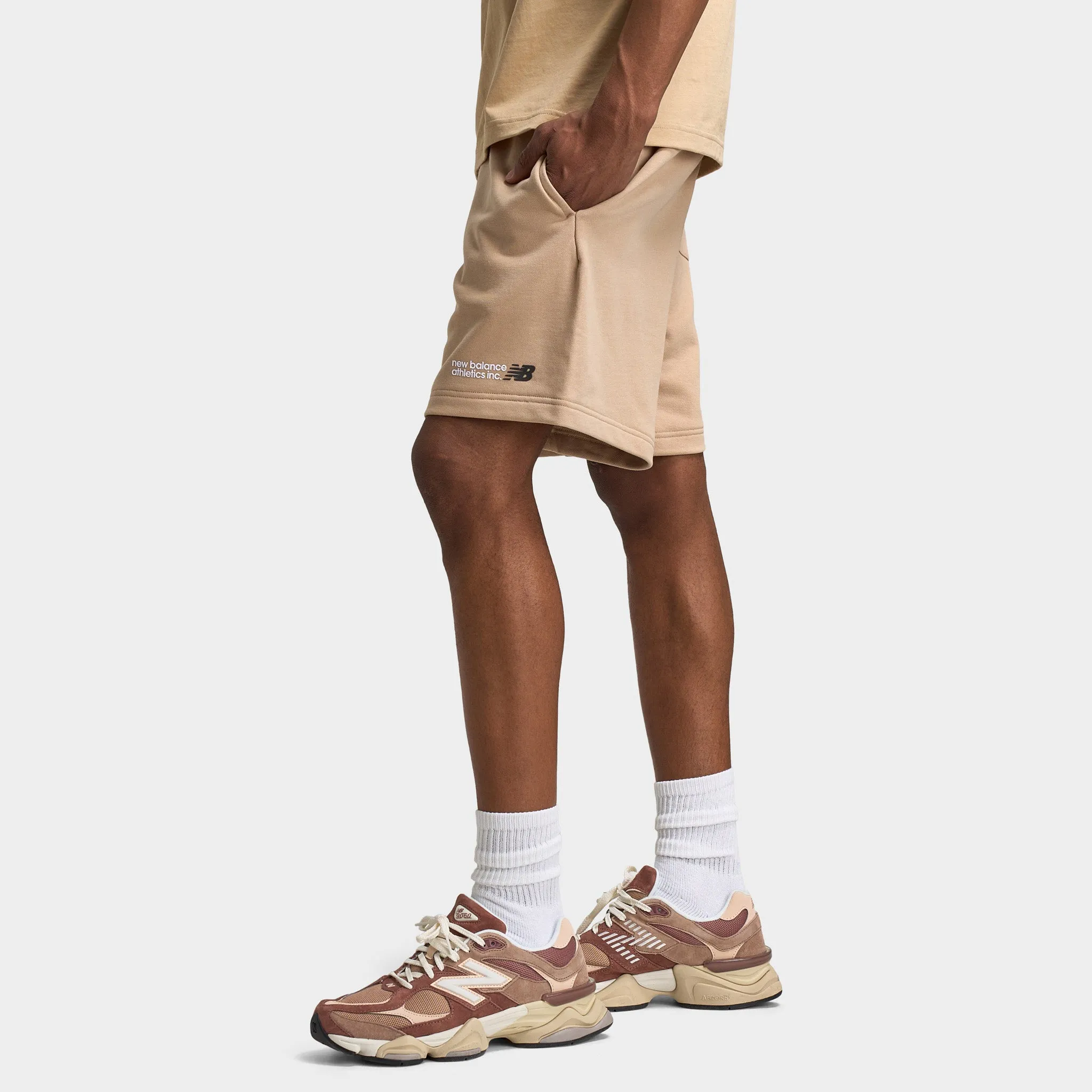 New Balance Tone Fleece Shorts / Incense
