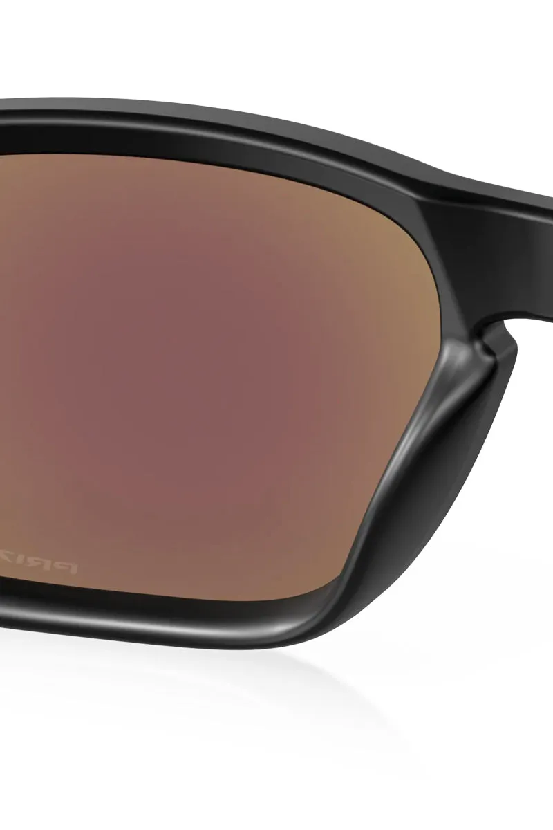 OAKLEY HOLBROOK MATTE BLACK W/ PRIZM SAPPHIRE POLARIZED
