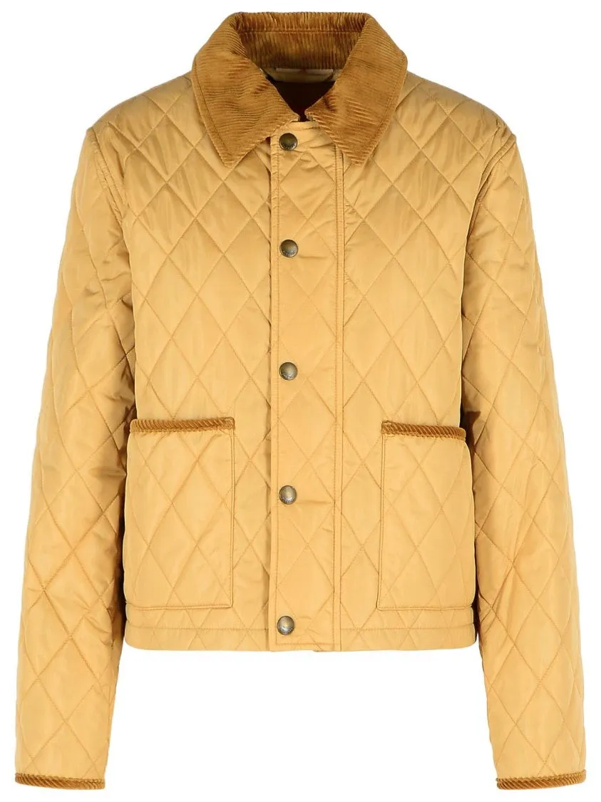 'Padded' Beige Polyamide Jacket