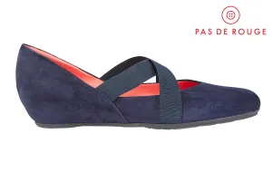 Pas Dalia Navy Suede