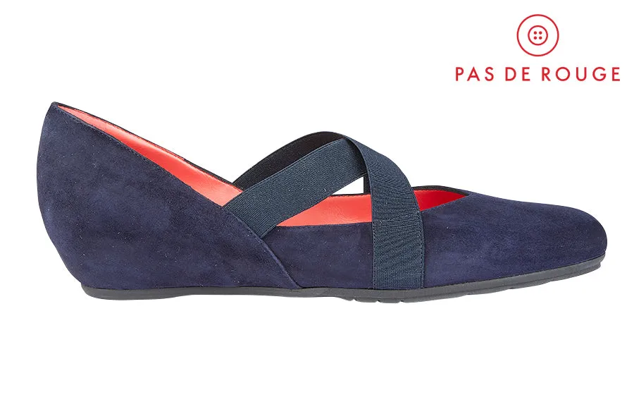 Pas Dalia Navy Suede