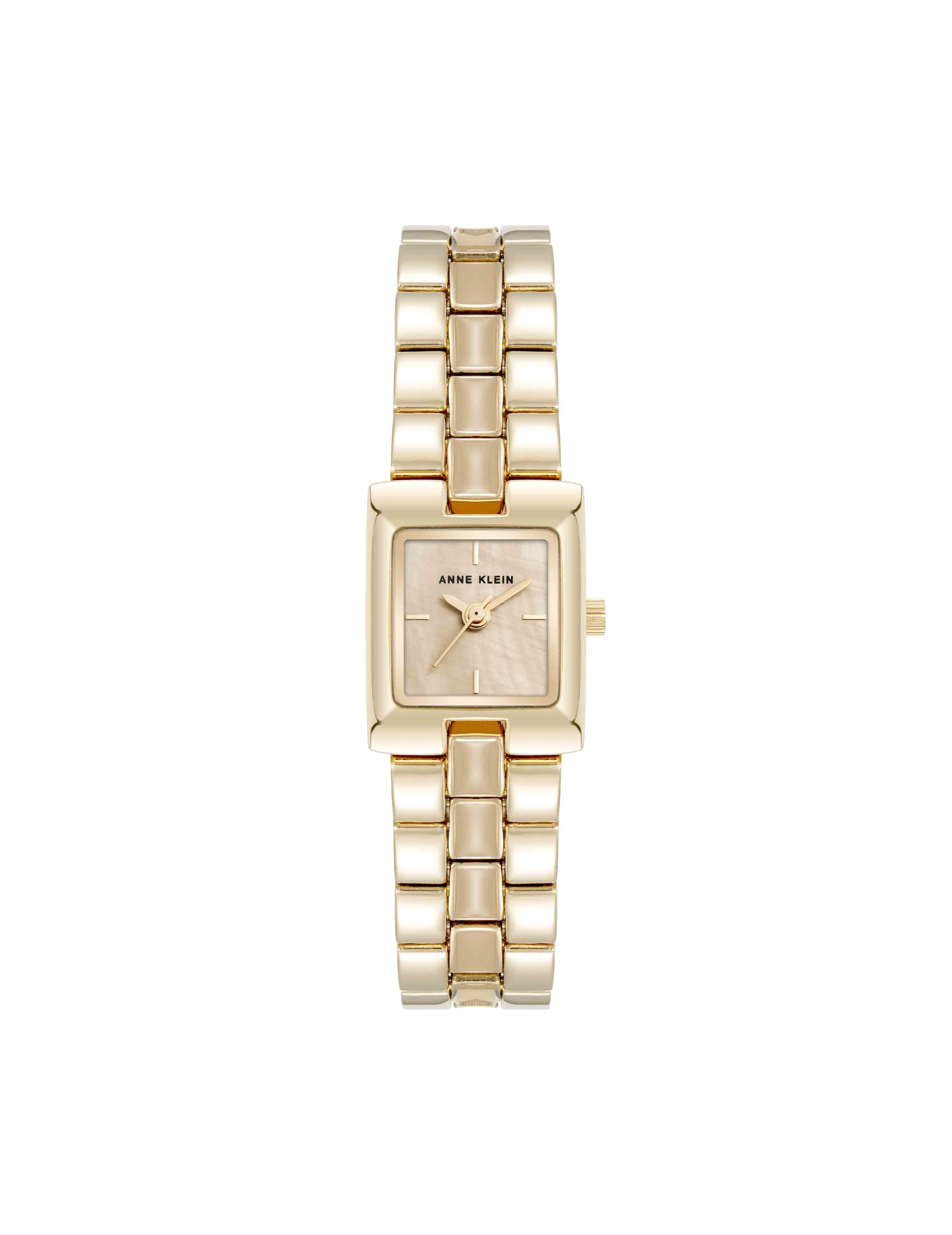 Petite Enamel Center Link Bracelet Watch