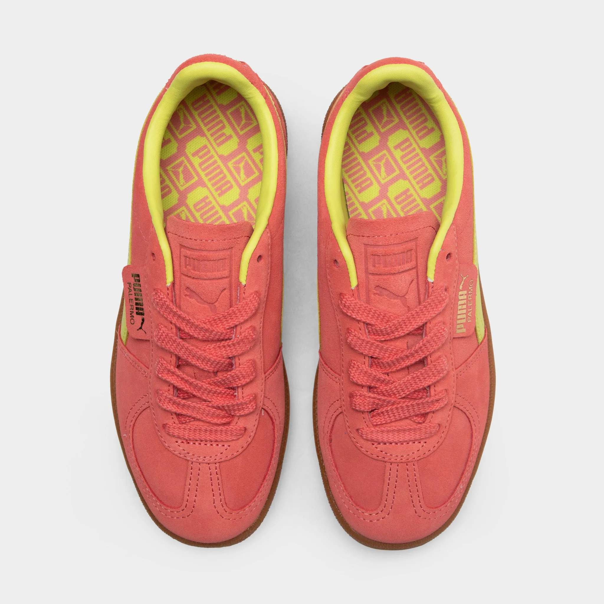Puma Women's Palermo Salmon / Lime Sheen - Gum