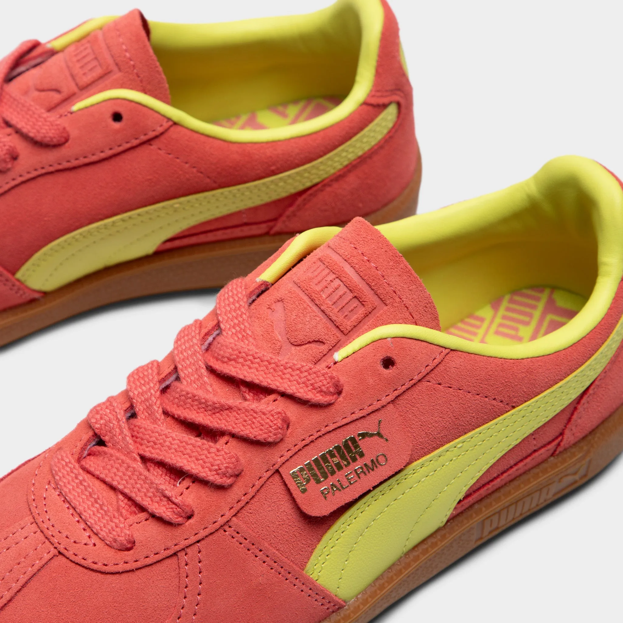 Puma Women's Palermo Salmon / Lime Sheen - Gum