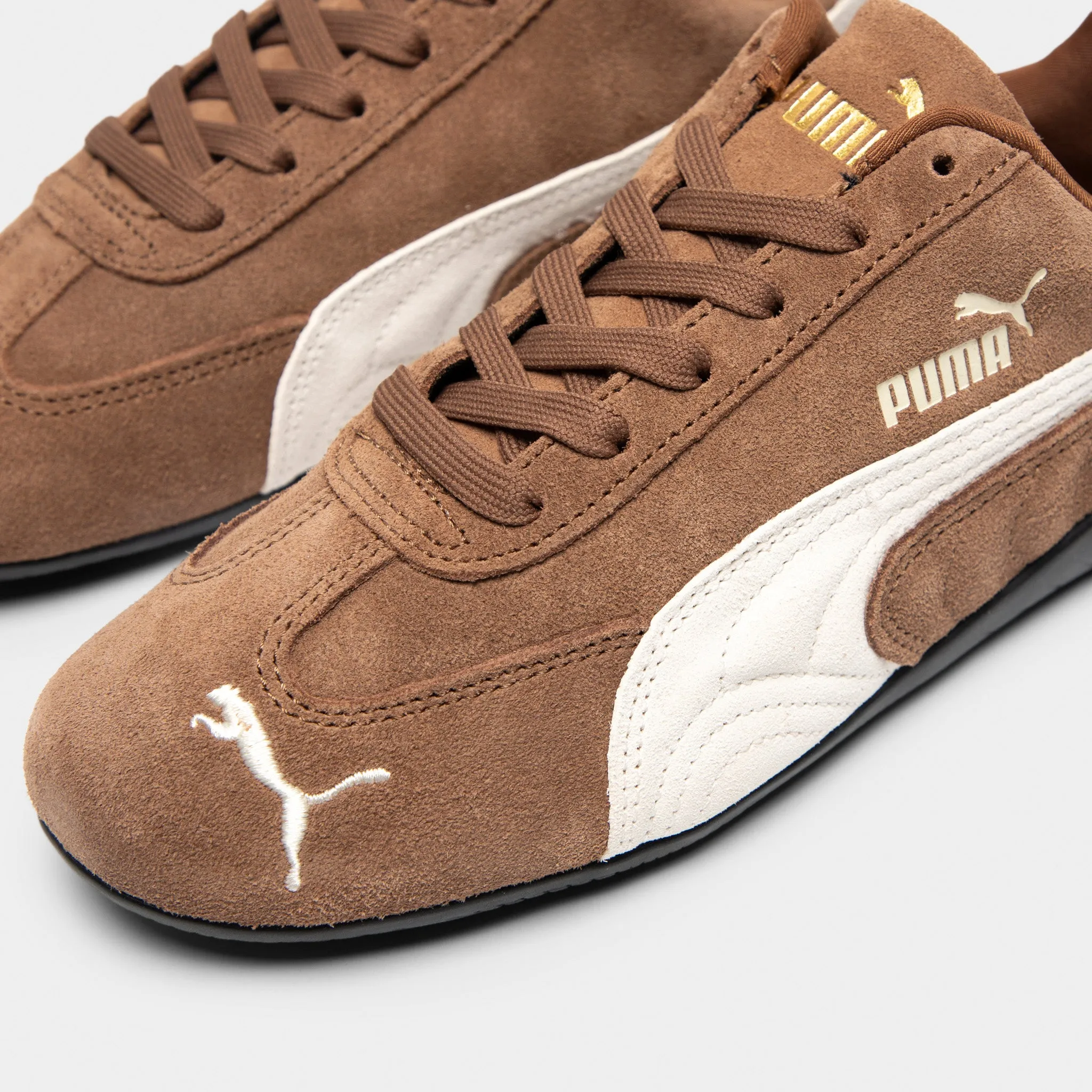 Puma Women's Speedcat OG Haute Coffee / Frosted Ivory