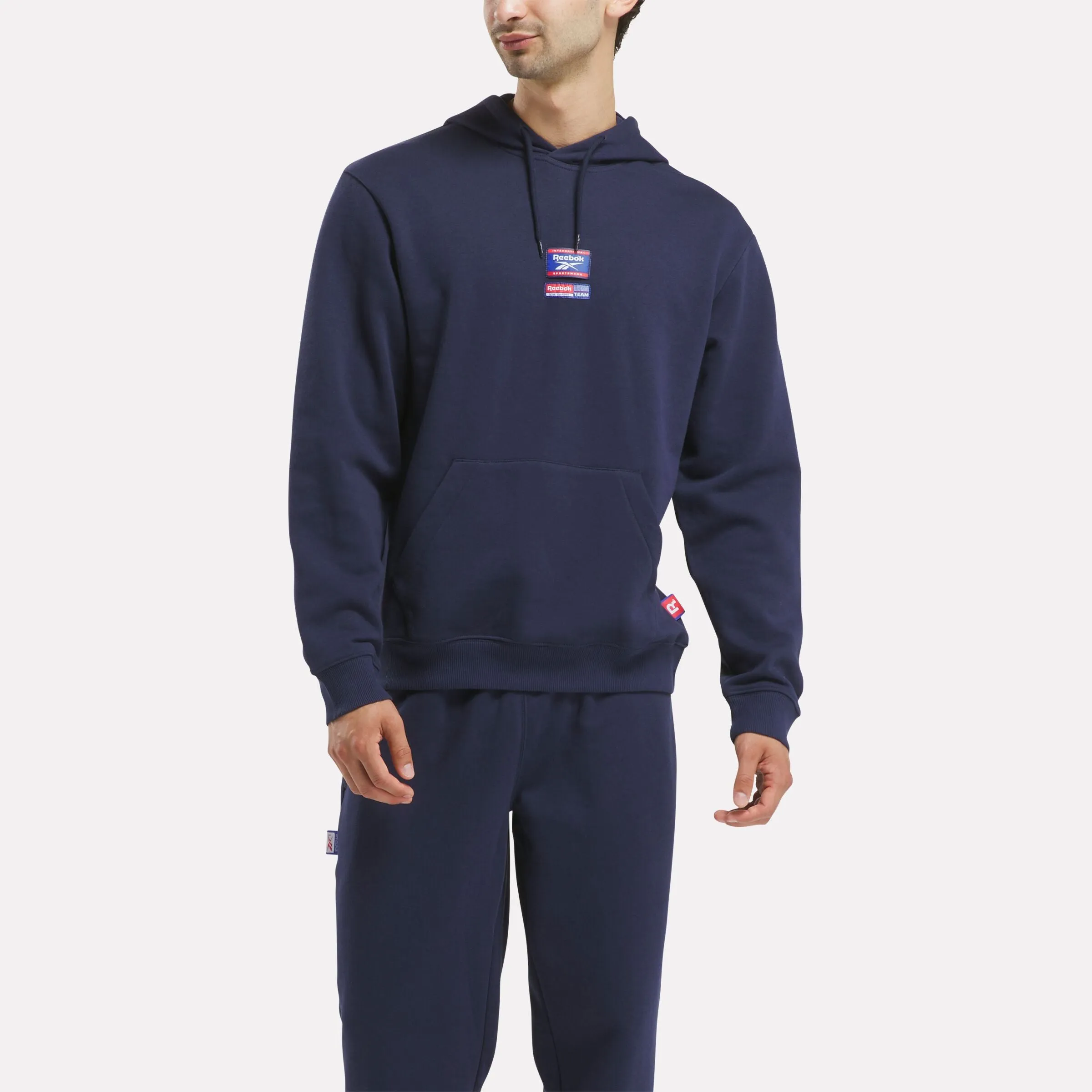 Reebok Identity Badge Hoodie Vector Navy