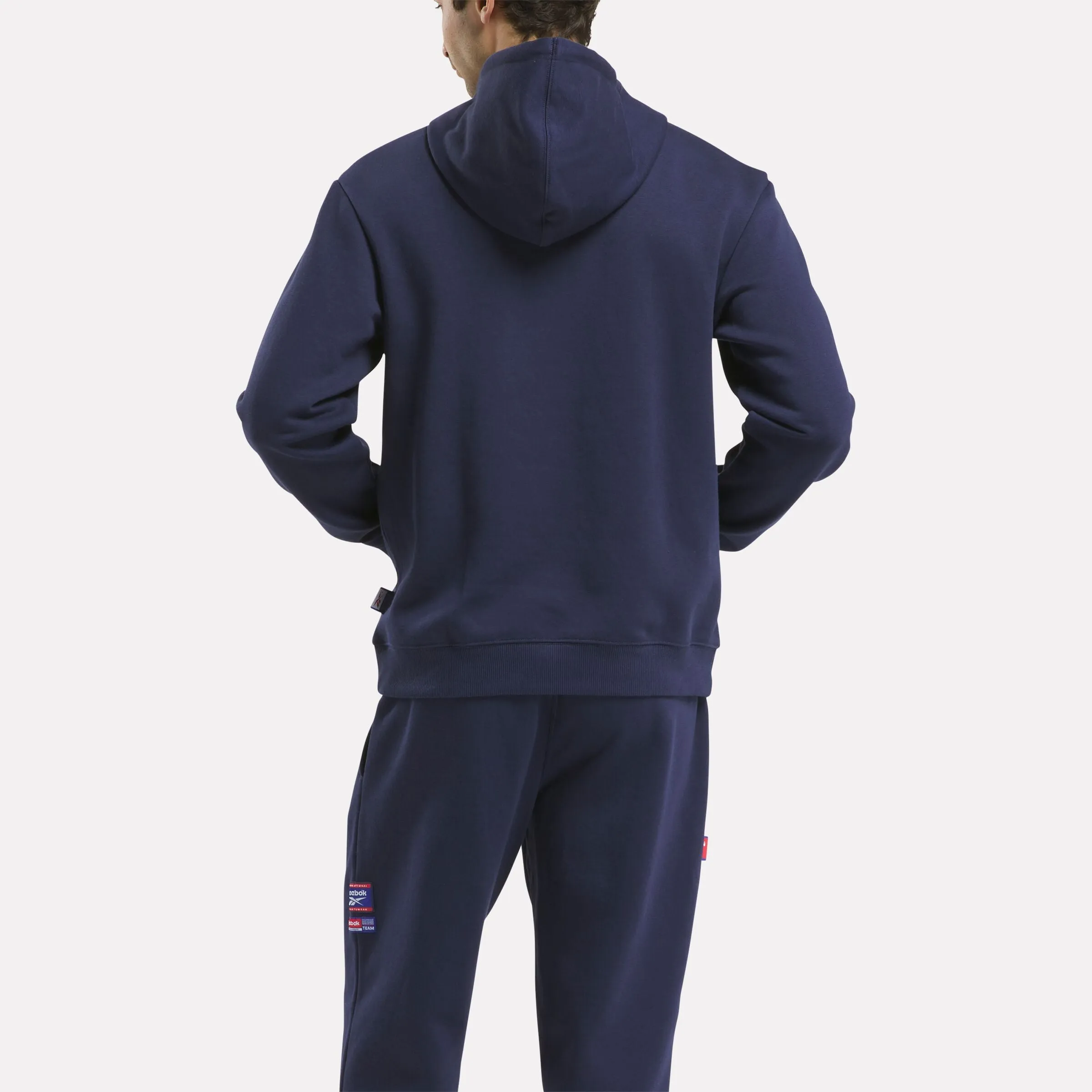Reebok Identity Badge Hoodie Vector Navy