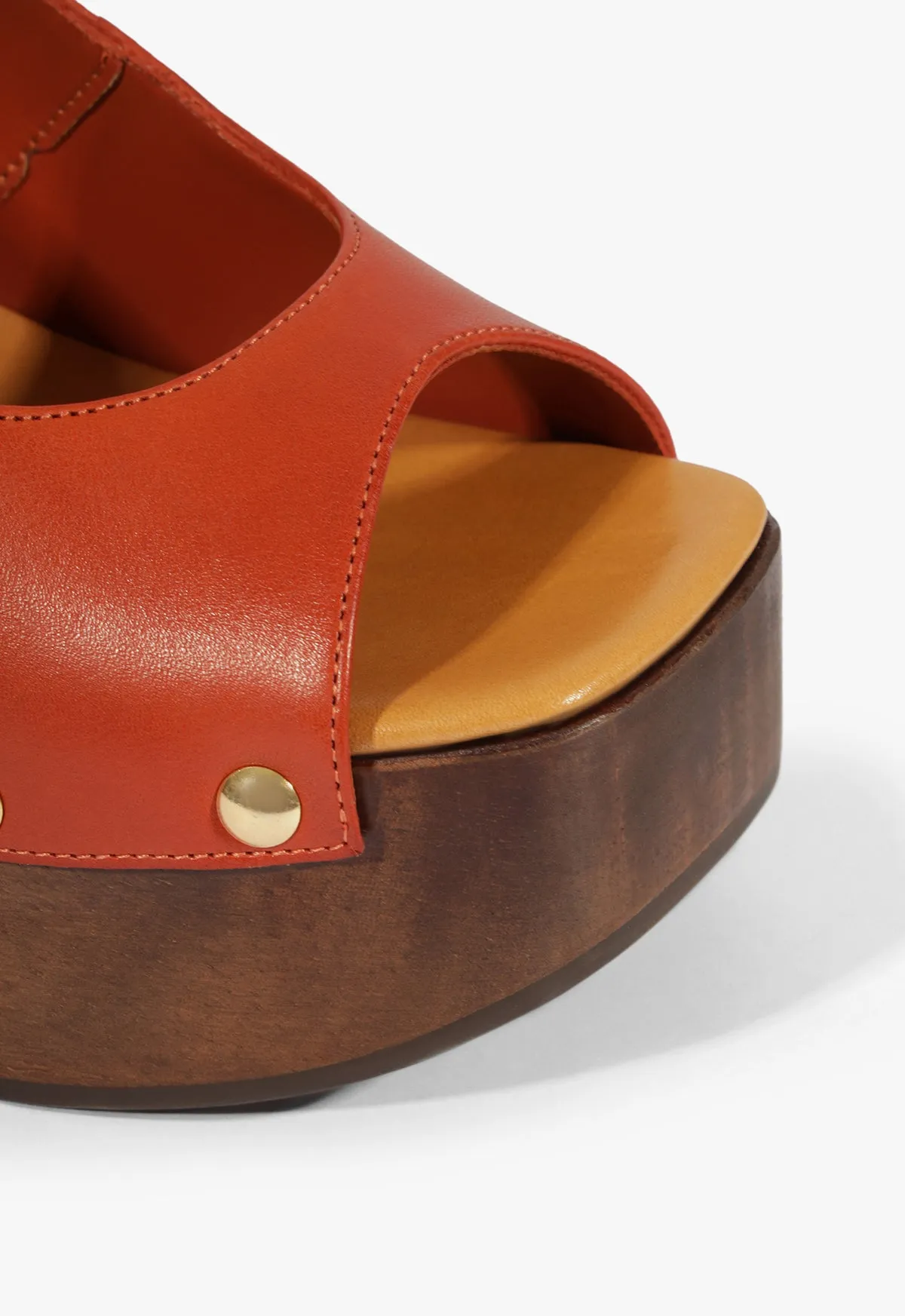Rose Sling Platform Sandal
