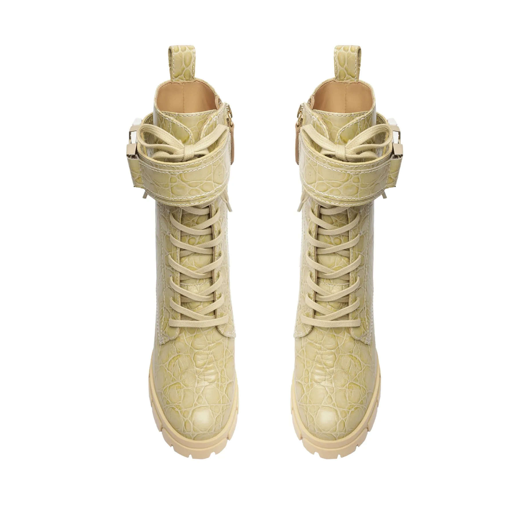 Roslyn Buckle Leather Bootie