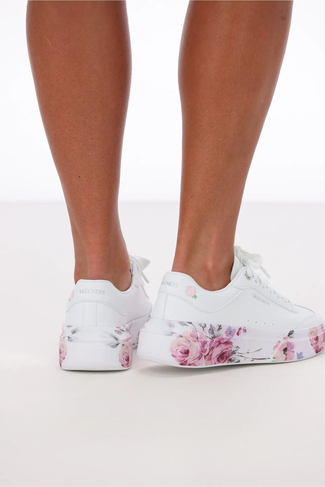 Skechers Cordova Classic Painted Florals White