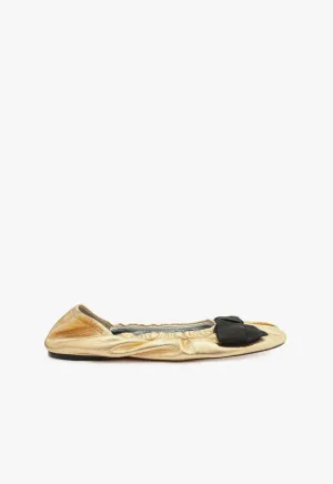 Suzanne Leather Flat