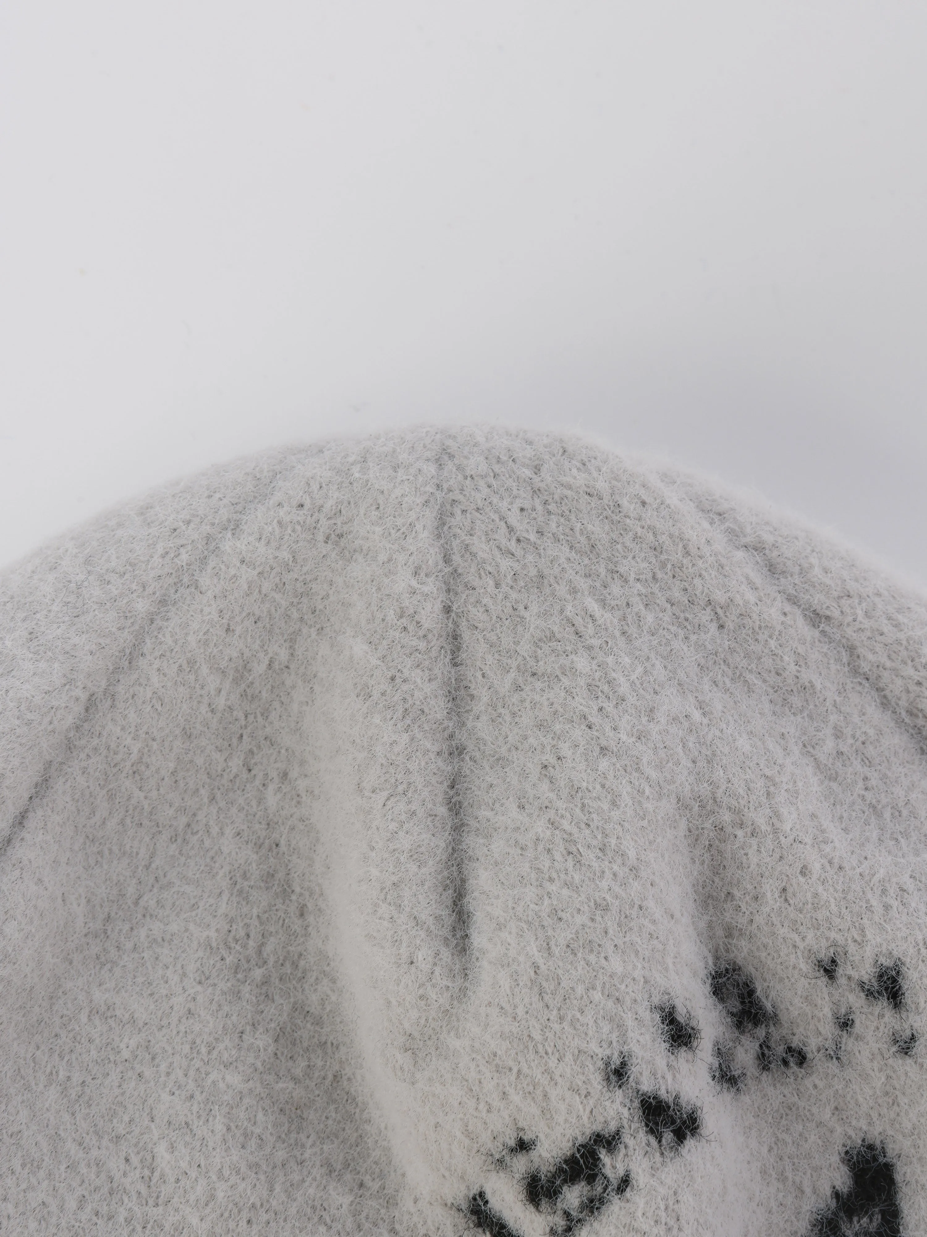 White Star Knit Beanie