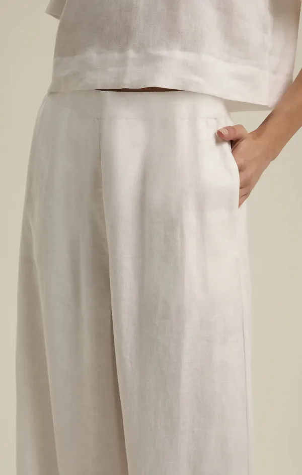 Wide Leg Linen Pant