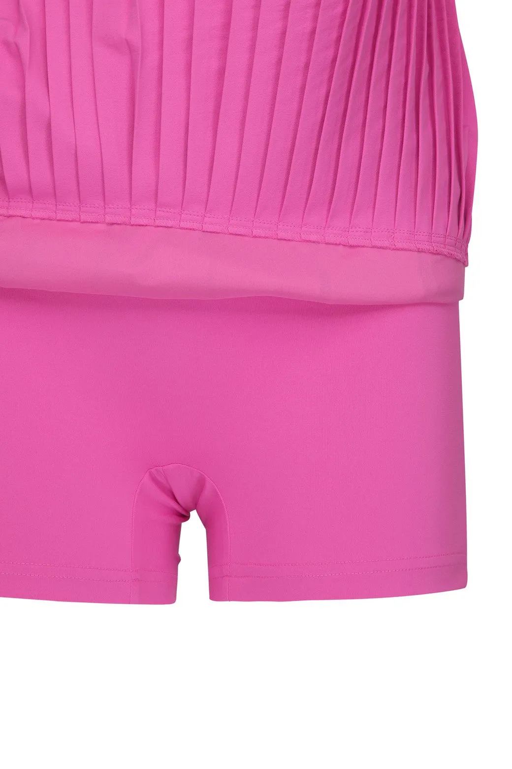 Women Athletic A-line gather Skort Pink