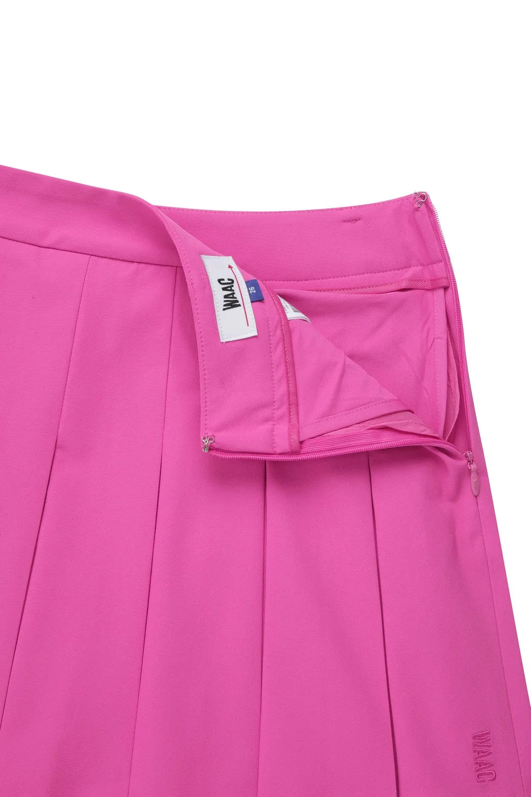 Women Athletic A-line gather Skort Pink