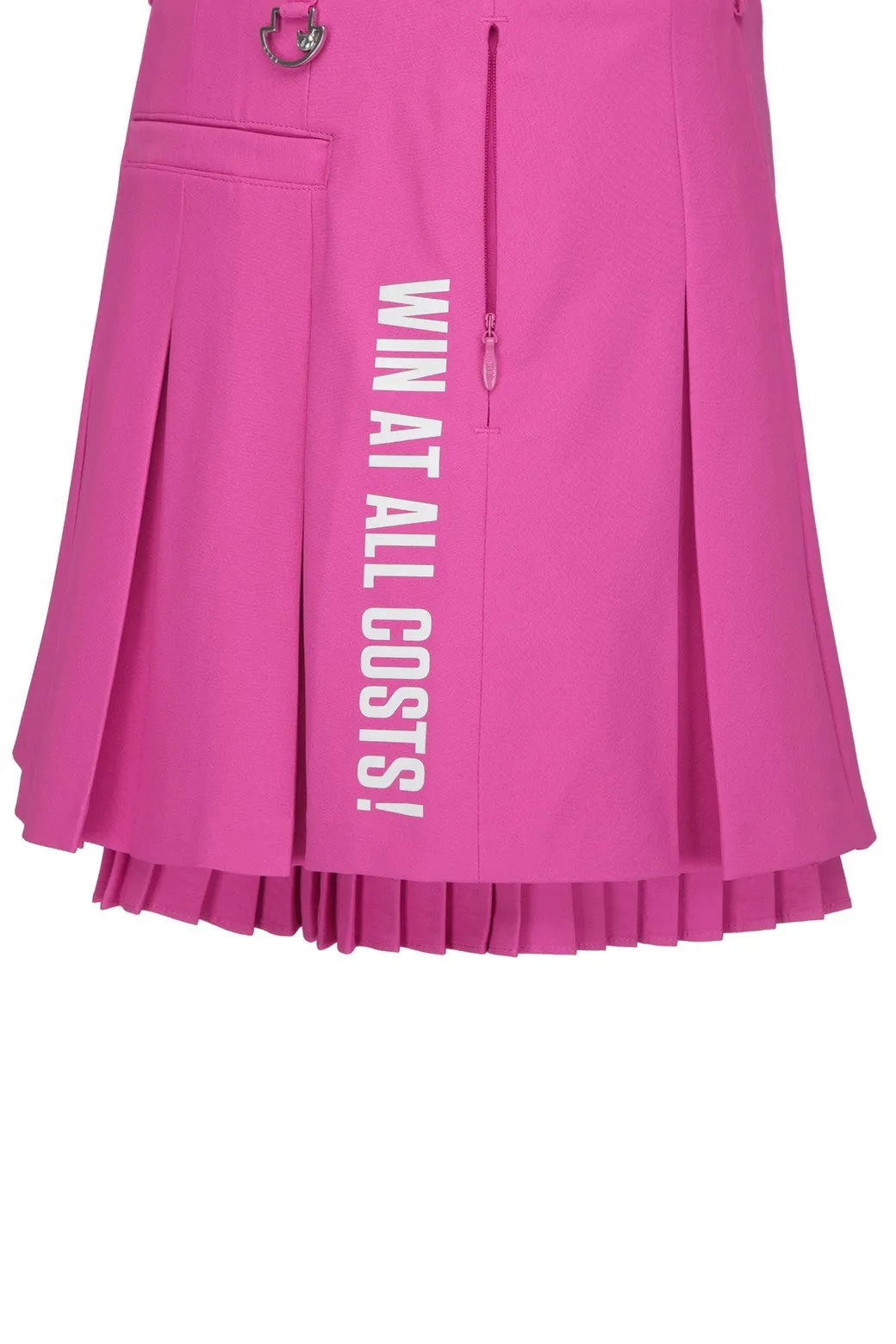 Women Athletic A-line gather Skort Pink