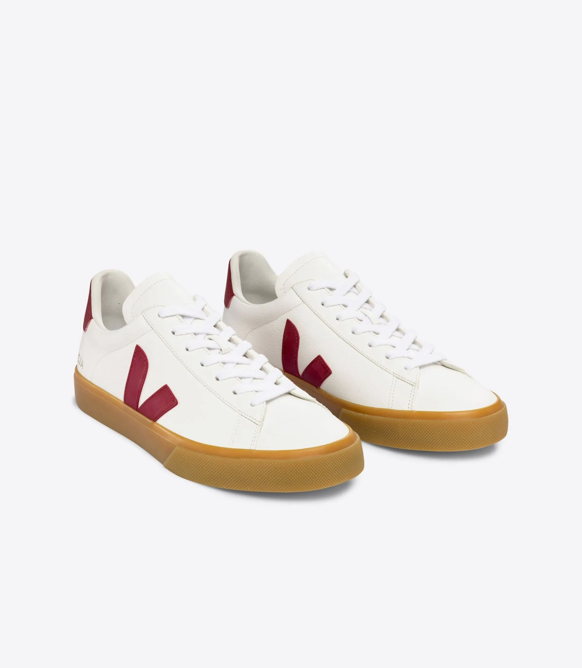 Women's Campo Chromefree Leather White Marsala Natural