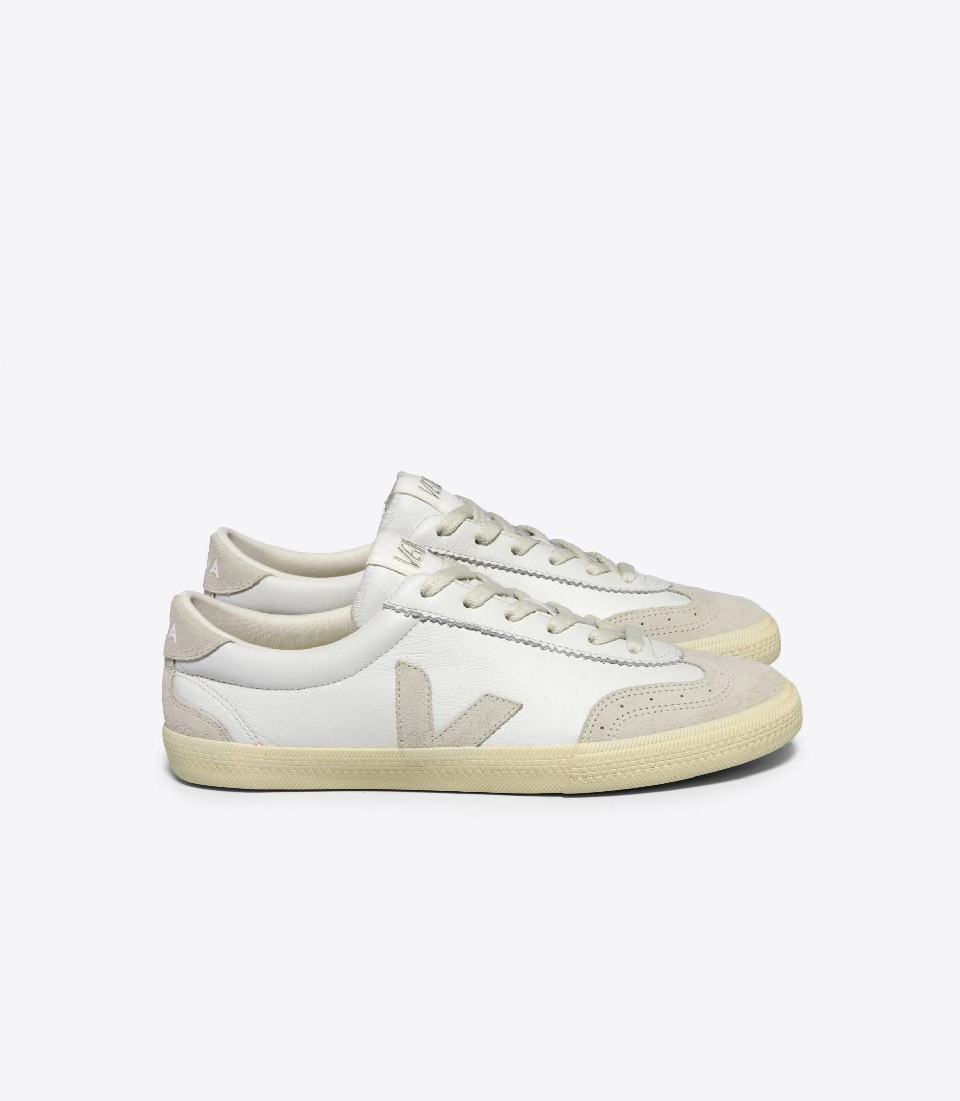 Women's VOLLEY LEATHER WHITE NATURAL