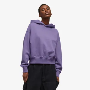 Y-3 | ORGANIC COTTON TERRY BOXY HOODIE  { TECH PURPLE