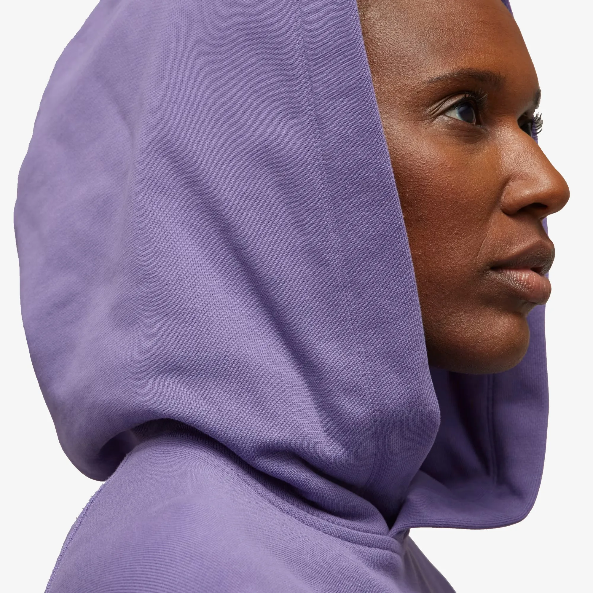Y-3 | ORGANIC COTTON TERRY BOXY HOODIE  { TECH PURPLE
