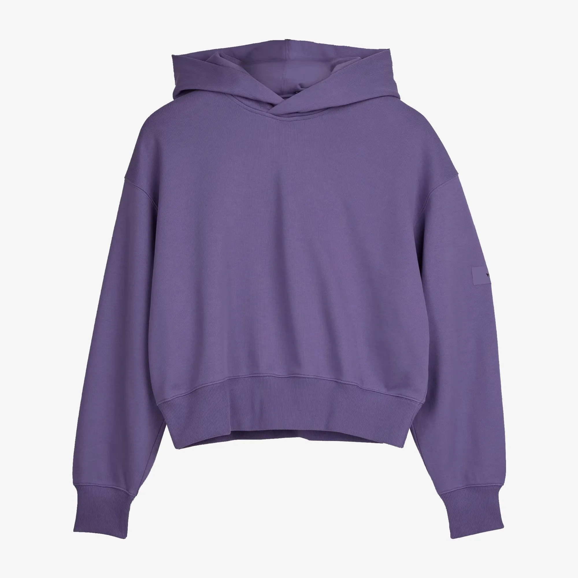 Y-3 | ORGANIC COTTON TERRY BOXY HOODIE  { TECH PURPLE