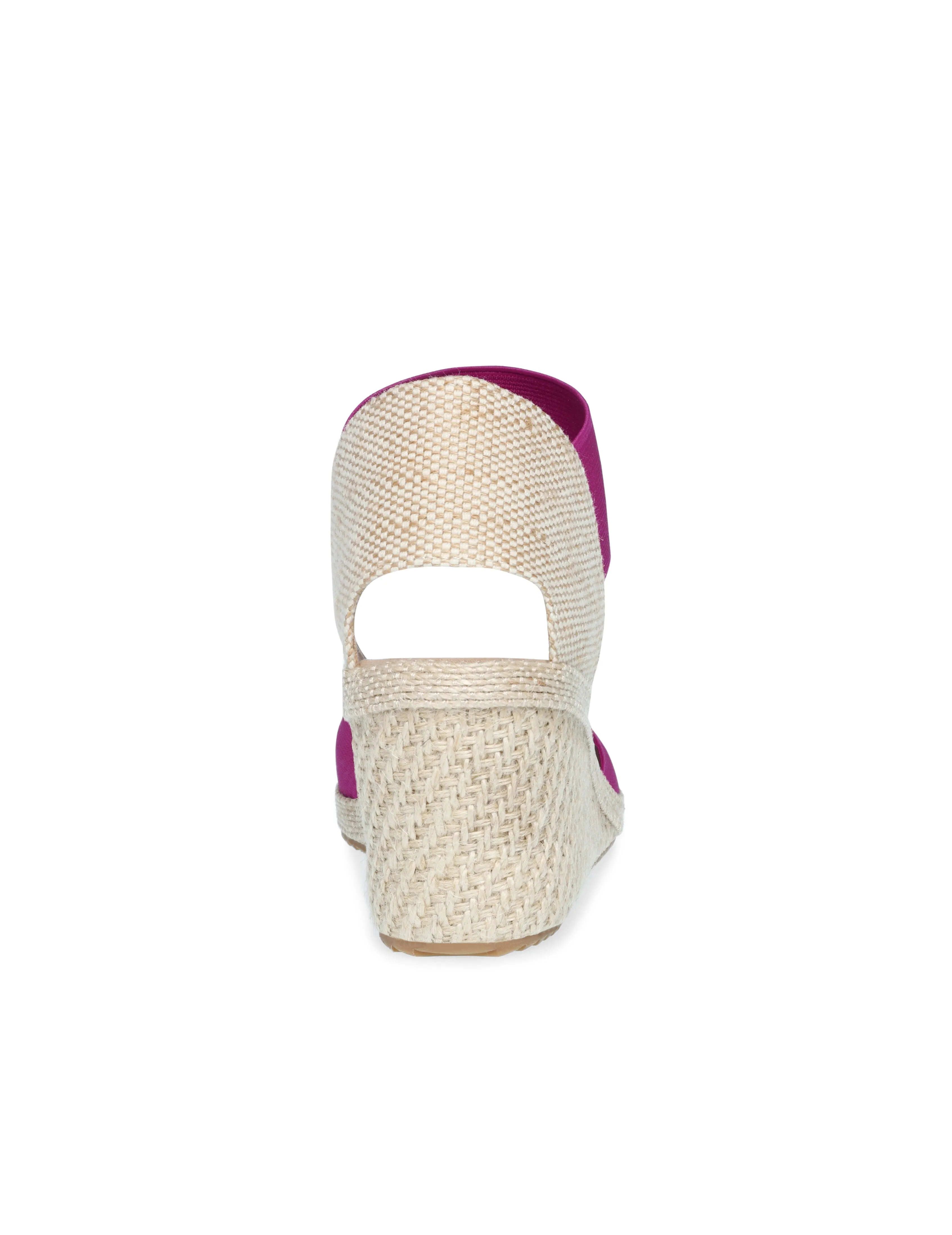 Zoey Round Toe Espadrille Wedges